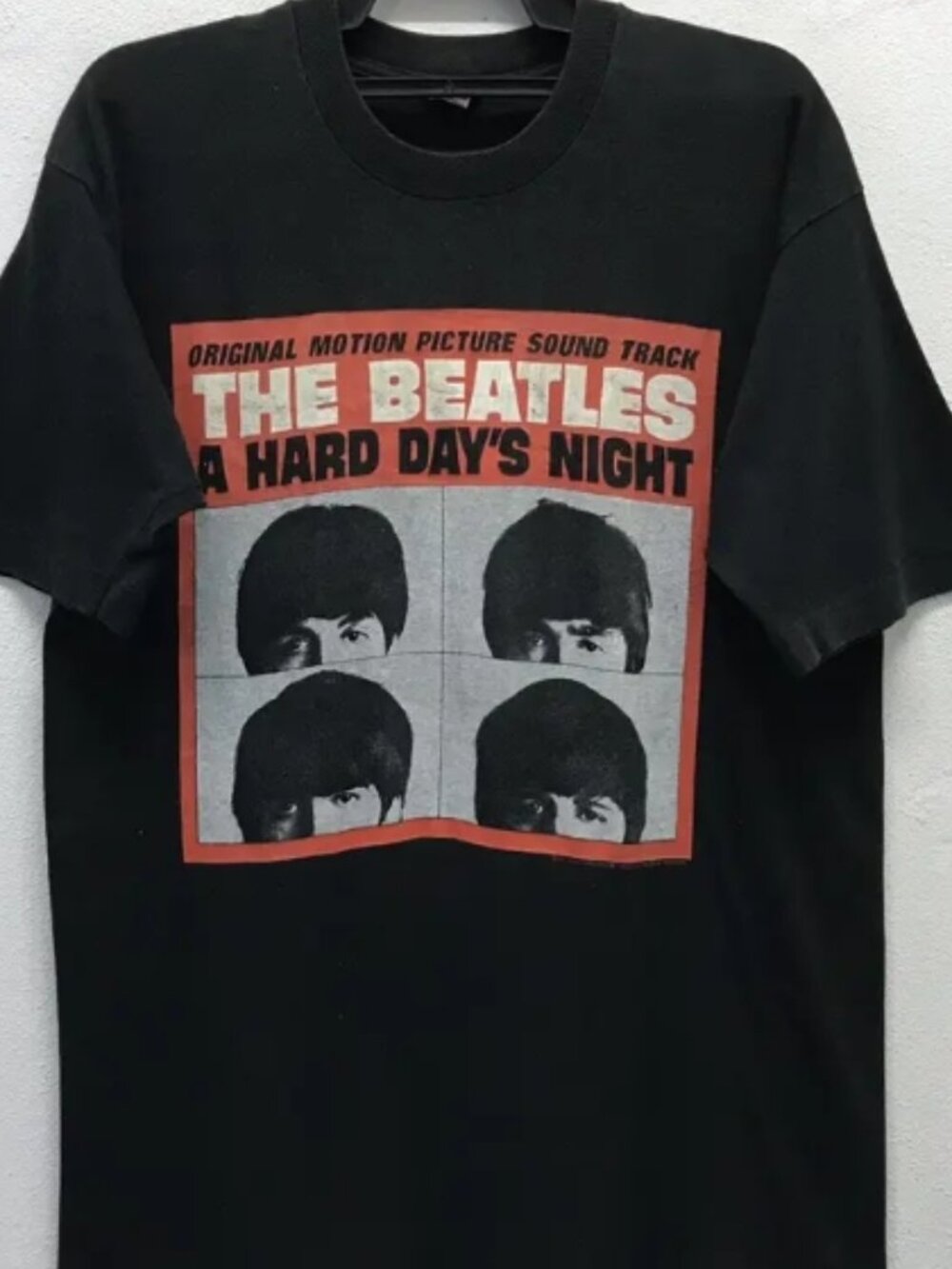 Rare Vintage The Beatles "A Hard Day’s Night" Fruit Of The Loom T-Shirt